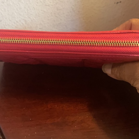 Love Moschino Red Leather Long Wallet - Picture 5 of 8